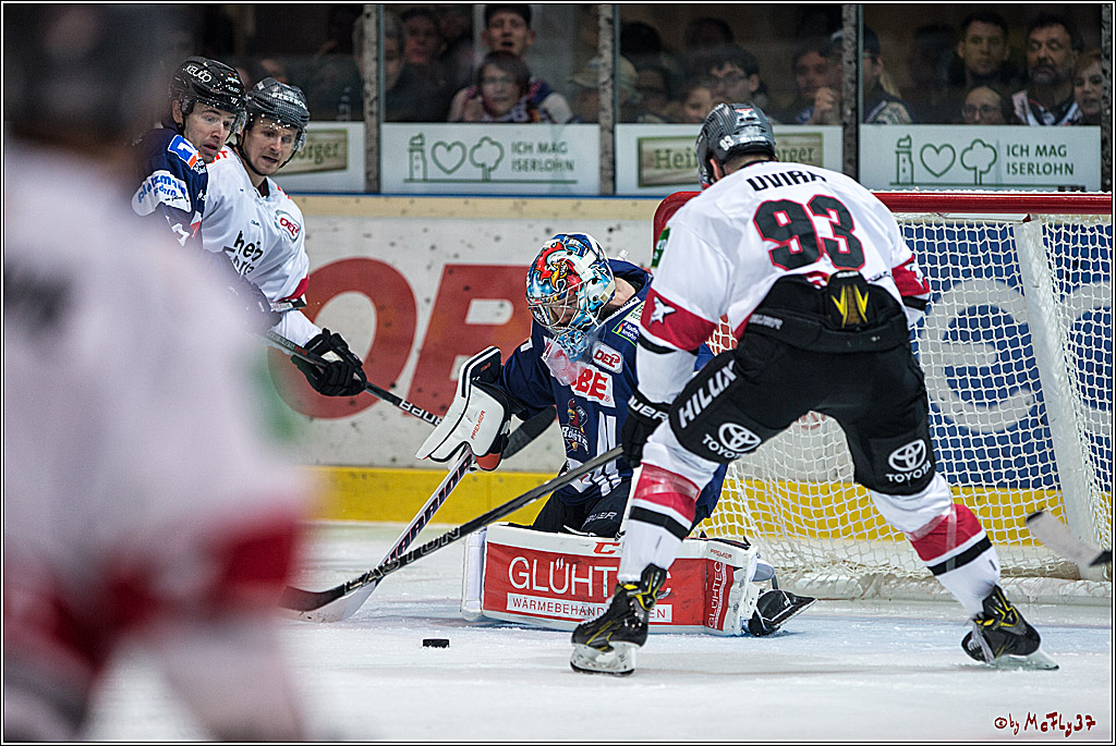 DEL, Iserlohn Roosters - Koelner Haie , 17.02.2017